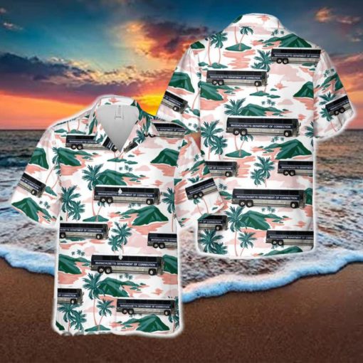 Massachusetts Department Of Corrections Hawaiian Shirt Men And Women Gift Floral Beach