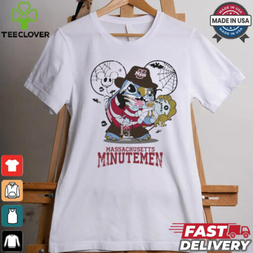 Massachusetts Minutemen Stitch Freddy Krueger Halloween Shirt