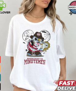 Massachusetts Minutemen Stitch Freddy Krueger Halloween Shirt