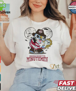 Massachusetts Minutemen Stitch Freddy Krueger Halloween Shirt