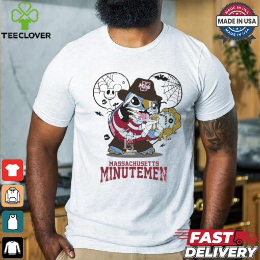 Massachusetts Minutemen Stitch Freddy Krueger Halloween Shirt
