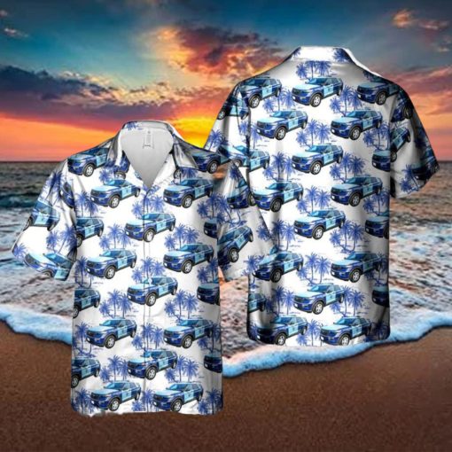 Massachusetts State Police MSP Ford Police Interceptor Utility Hawaiian Shirt Men And Women Gift Floral Beach