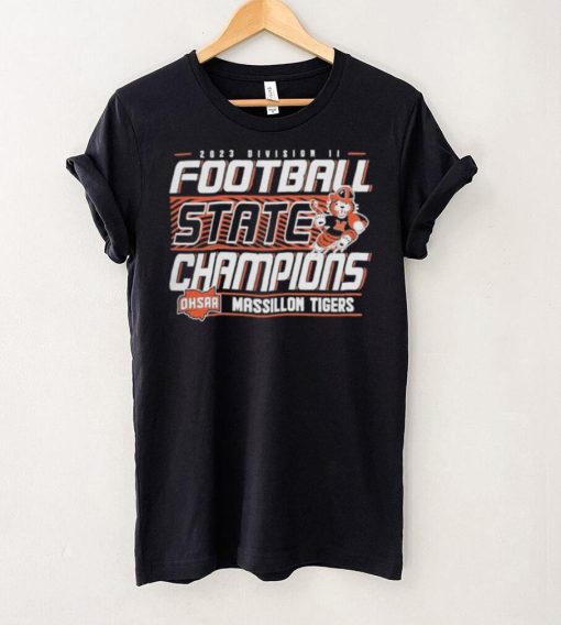 Massillon Tigers 2023 OHSAA Division II Football State Champions Shirt