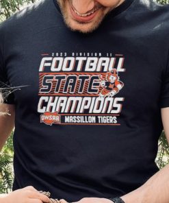 Massillon Tigers 2023 OHSAA Division II Football State Champions Shirt