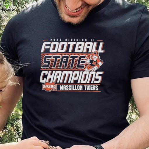 Massillon Tigers 2023 OHSAA Division II Football State Champions Shirt