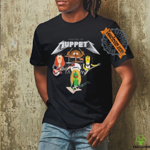 Master of Muppets 2   Muppets as Metallica Band T Shirt