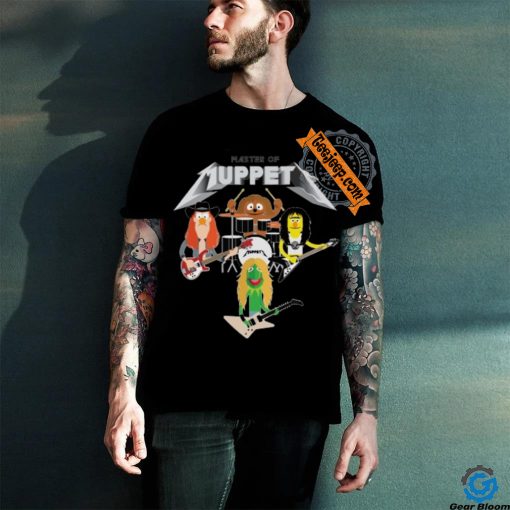 Master of Muppets 2   Muppets as Metallica Band T Shirt