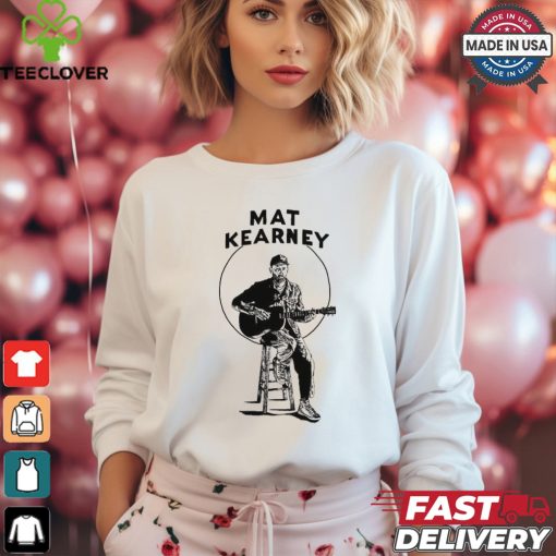 Mat Kearney Guitar Stool Tour 2024 T shirts