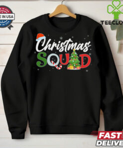 Matching Family Christmas Squad Performance Sprint T Shirt