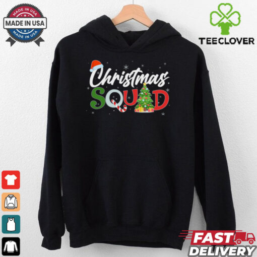 Matching Family Christmas Squad Performance Sprint T Shirt