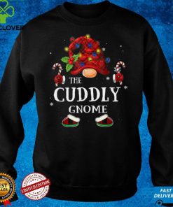Matching Family Funny The Cuddly Gnome Christmas Group T Shirt