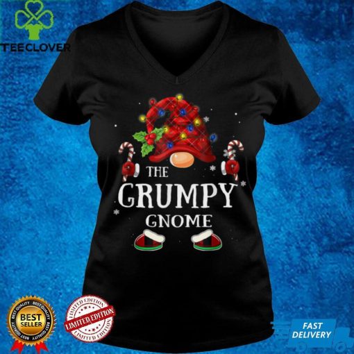 Matching Family Funny The Grumpy Gnome Christmas Group T Shirt