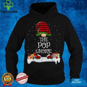 Matching Red Buffalo Plaid The Pop Gnome Christmas T Shirt