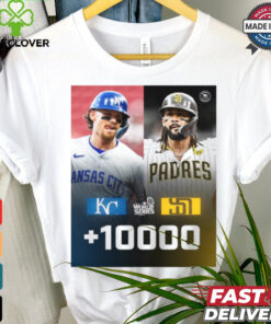 Matchup Kansas City Royals vs San Diego Padres World Series MLB 2024 Poster t shirt