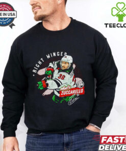 Mats Zuccarello 36 player Minnesota Wild hockey right winger signature shirt