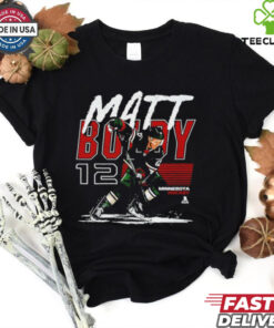 Matt Boldy Minnesota Wild player name retro shirt