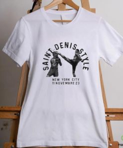 Matt Frevola Wearing Saint Denis Style New York City 11 Novembre 23 T Shirt