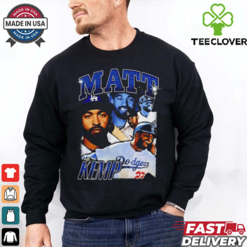 Matt Kemp Dodgers picture collage hoodie, sweater, longsleeve, shirt v-neck, t-shirt