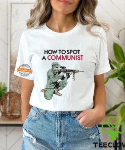 Matt Maddock Wearing How To Spot A Communist Shirt