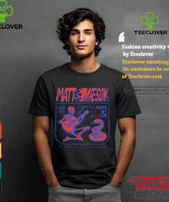Matt Maeson That’s My Cue Red Skeleton Shirt