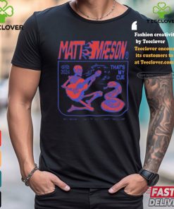 Matt Maeson That’s My Cue Red Skeleton Shirt