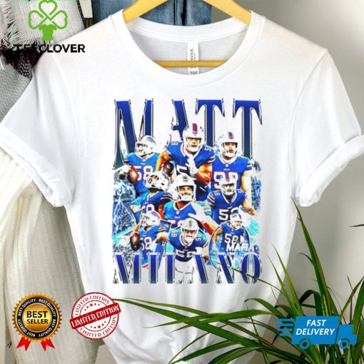 Matt Milano Buffalo Bills 2024 shirt