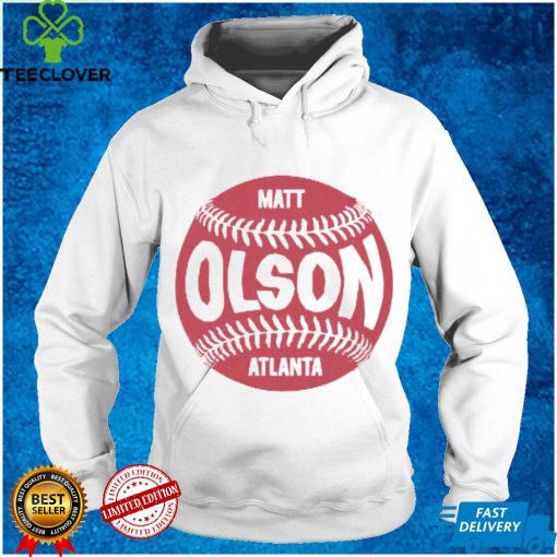 Matt Olson Atlanta Baseball WHT Shirt