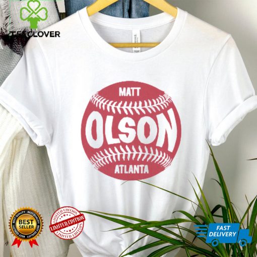 Matt Olson Atlanta Baseball WHT Shirt