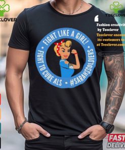 Matt Quatraro Wearing Fight Like A Girl Shirt