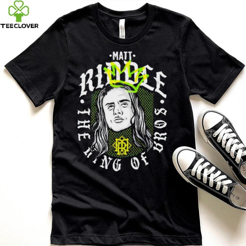 Matt Riddle Crown the king of sons shirt Matt Riddle Crown the king of sons shirt