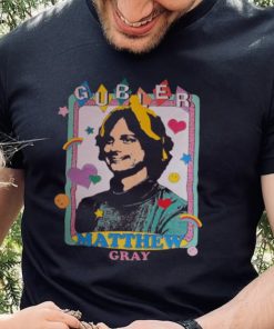 Matthew Gray Gubler 80s Portrait shirt