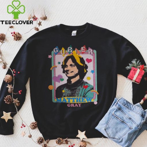 Matthew Gray Gubler 80s Portrait hoodie, sweater, longsleeve, shirt v-neck, t-shirt