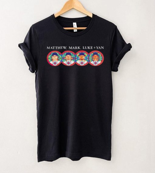 Matthew Mark Luke Yan Chicago Cubs shirt