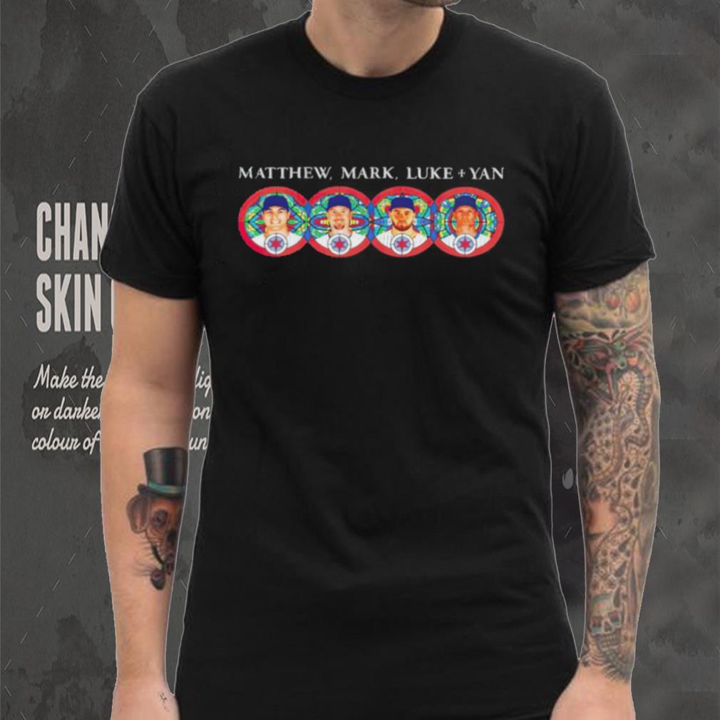 Matthew Mark Luke Yan Chicago Cubs shirt Matthew Mark Luke Yan Chicago Cubs shirt