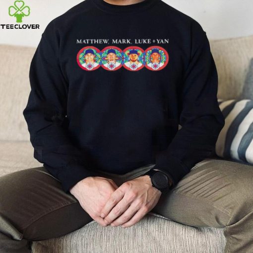 Matthew Mark Luke Yan Chicago Cubs shirt