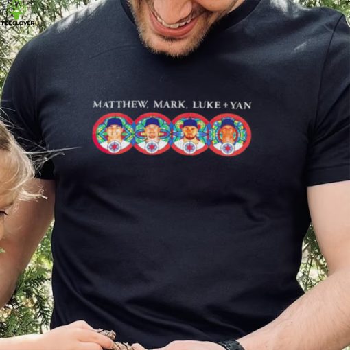 Matthew Mark Luke Yan Chicago Cubs shirt