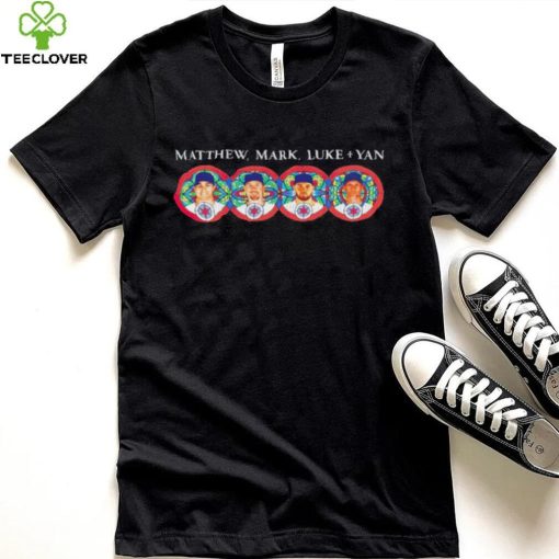 Matthew Mark Luke Yan Chicago Cubs shirt