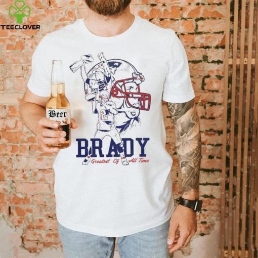 Matthew Slater Tom Brady Patriots Greatest Of All Time Shirt