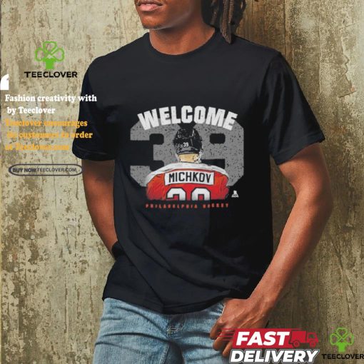 Matvei Michkov Welcome To Philadelphia Flyers Shirt