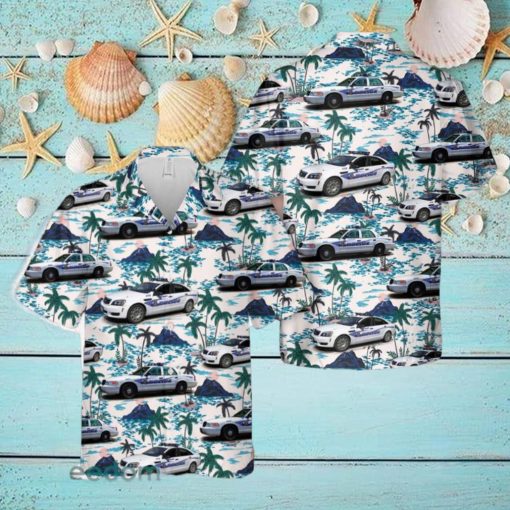 Maui Police Department Hawaiian Shirt Men And Women Gift Floral Beach