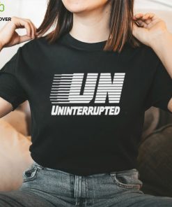 Maverick Carter uninterrupted un motion graphic T shirt