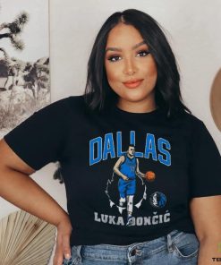 Mavs Luka Doncic Bustin' Through shirt