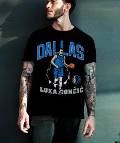 Mavs Luka Doncic Bustin' Through hoodie, sweater, longsleeve, shirt v-neck, t-shirt