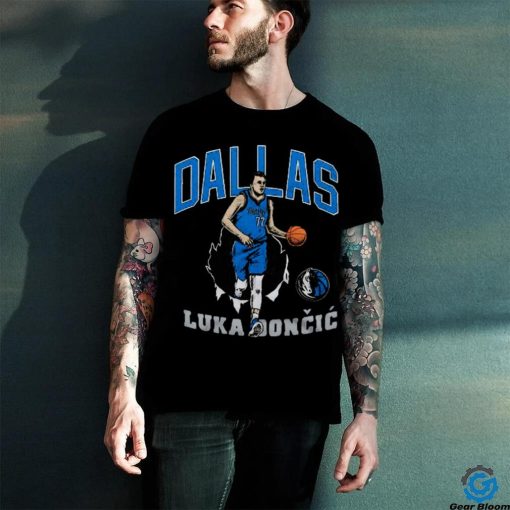 Mavs Luka Doncic Bustin' Through hoodie, sweater, longsleeve, shirt v-neck, t-shirt