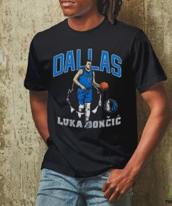 Mavs Luka Doncic Bustin' Through hoodie, sweater, longsleeve, shirt v-neck, t-shirt