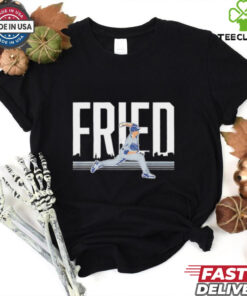 Max Fried New York Yankees Baseball skyline shirt
