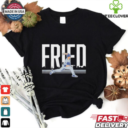 Max Fried New York Yankees Baseball skyline shirt