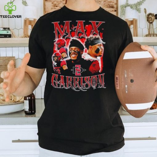 Max Garrison SDSU Football graphic shirt