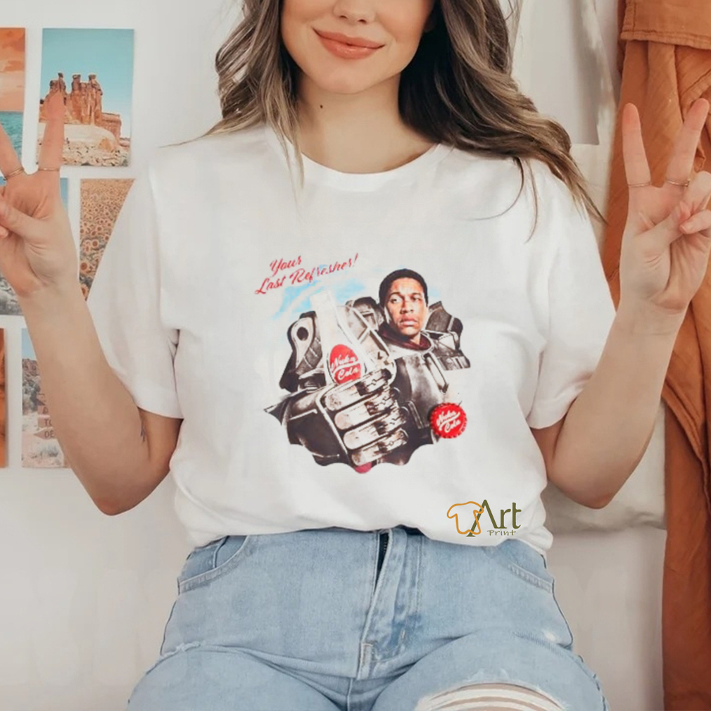 Max Retro Nuka Cola Ad T Shirt Max Retro Nuka Cola Ad T Shirt