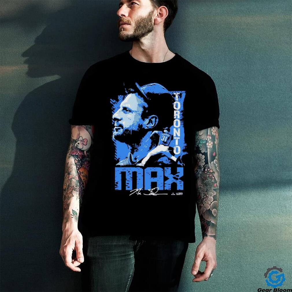 Max Scherzer Toronto Max MLBPA T Shirts Max Scherzer Toronto Max MLBPA T Shirts